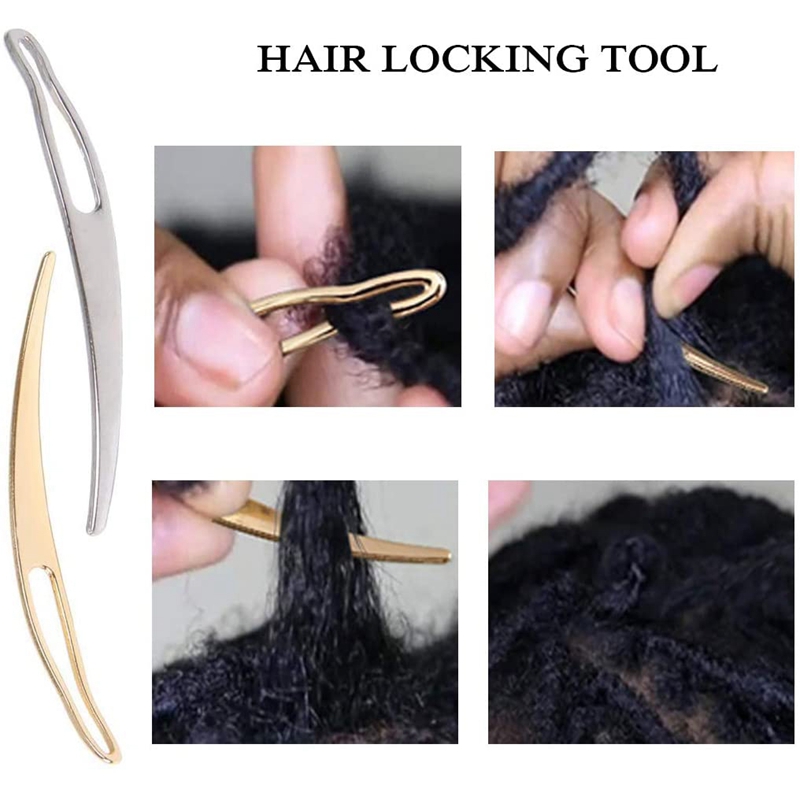 Dreadlock Crochet Hooks - Dread Lock Tool Set,Latch Hook Crochet Needle Set for Braid Hair,Carpet Making and Other Craft. 