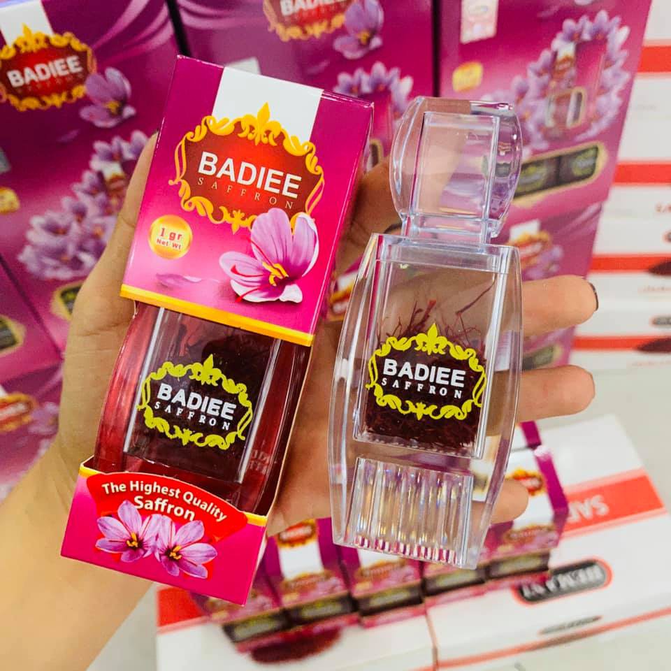 IRAN Negin Natural Badiee 1g pure SAFFRON for Healthy Life nbps. 