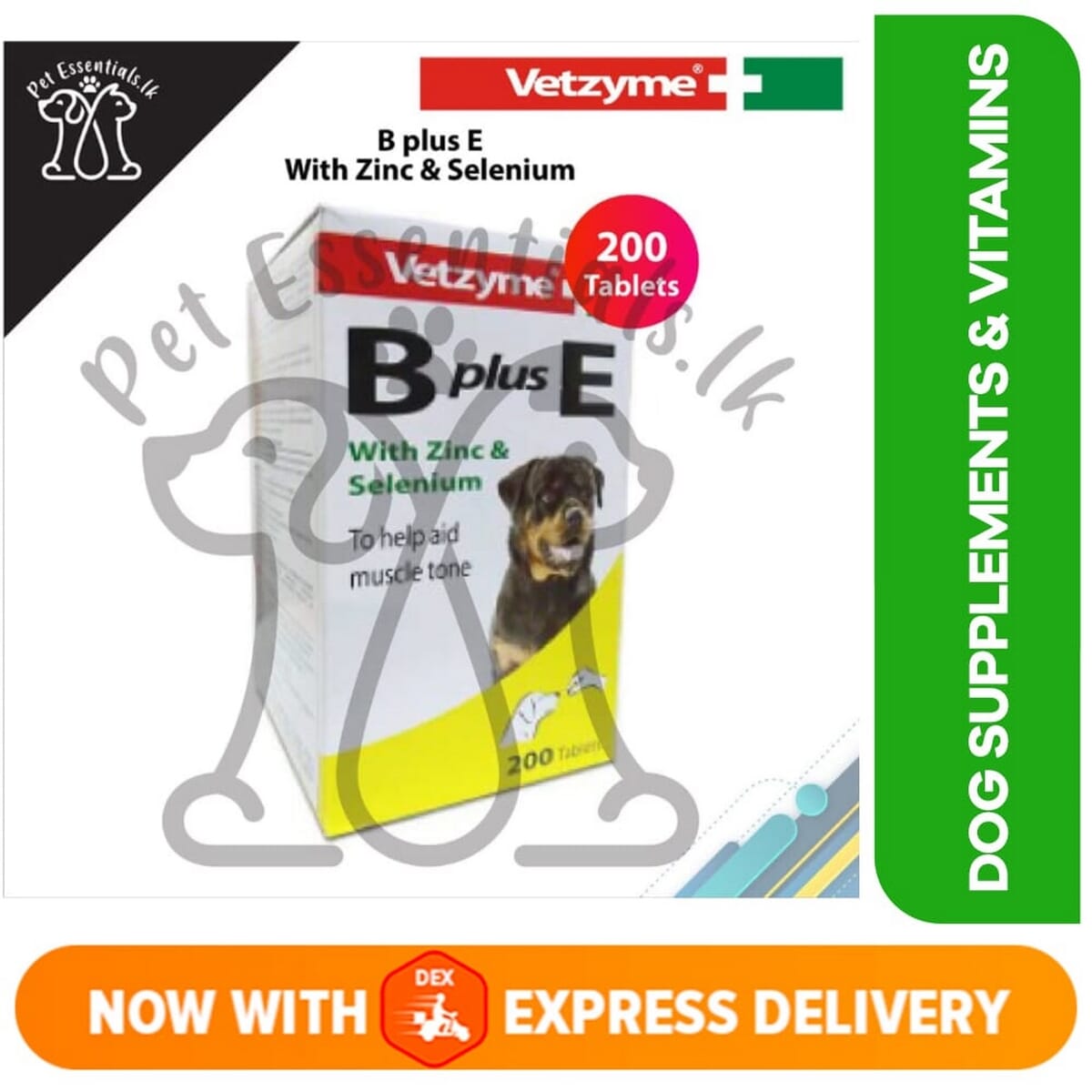 vetzyme b plus e tablets