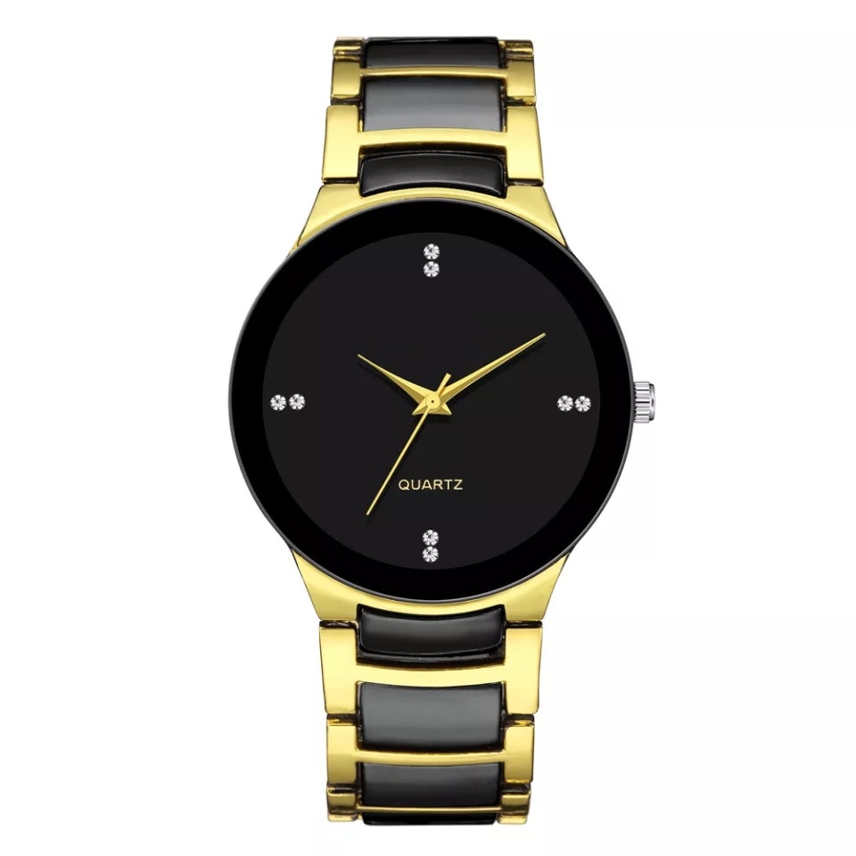 New Analog Stainless Steel Watches Business Chain Casual Luxury Wrist Watch for Men Gents 136809635 PremiumTec. 