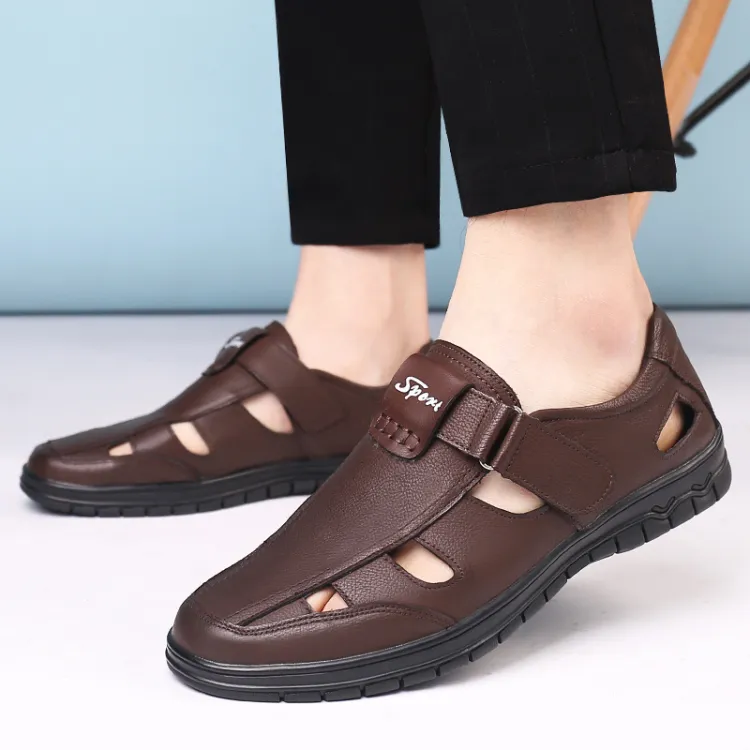 Cool leather sale shoes