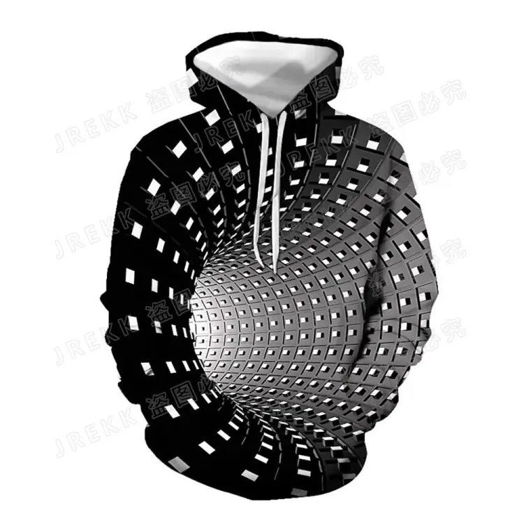 Geometric on sale 3d hoodie