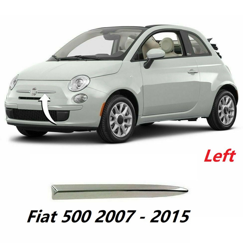 Fiat 500 Chrome Rear Bumper Trim vlr.eng.br