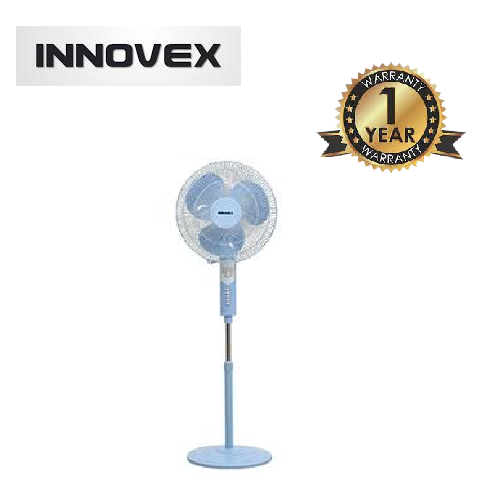 INNOVEX Stand Fan 16" ISF008 with one year Damro Warranty Daraz.lk
