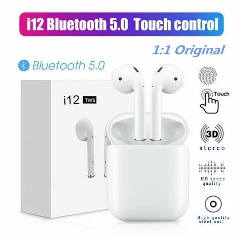 I12 tws airpods touch controls new arrivals