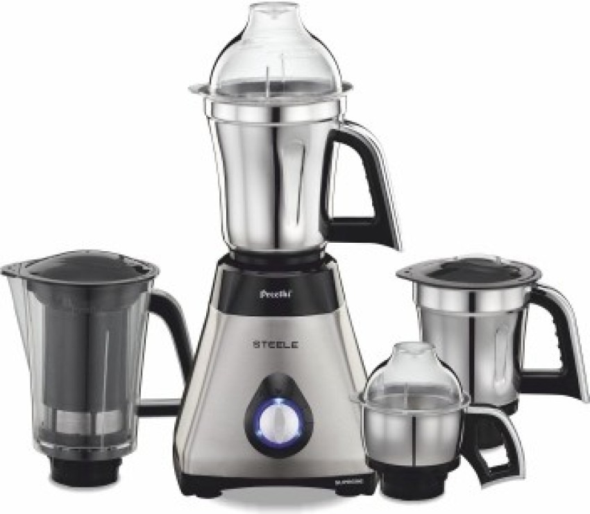 Preethi mixer grinder steele supreme 750W - MG208. 
