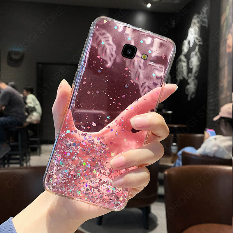 Glitter Samsung J4+ Case For Samsung Galaxy J4 Plus Cover Fashion