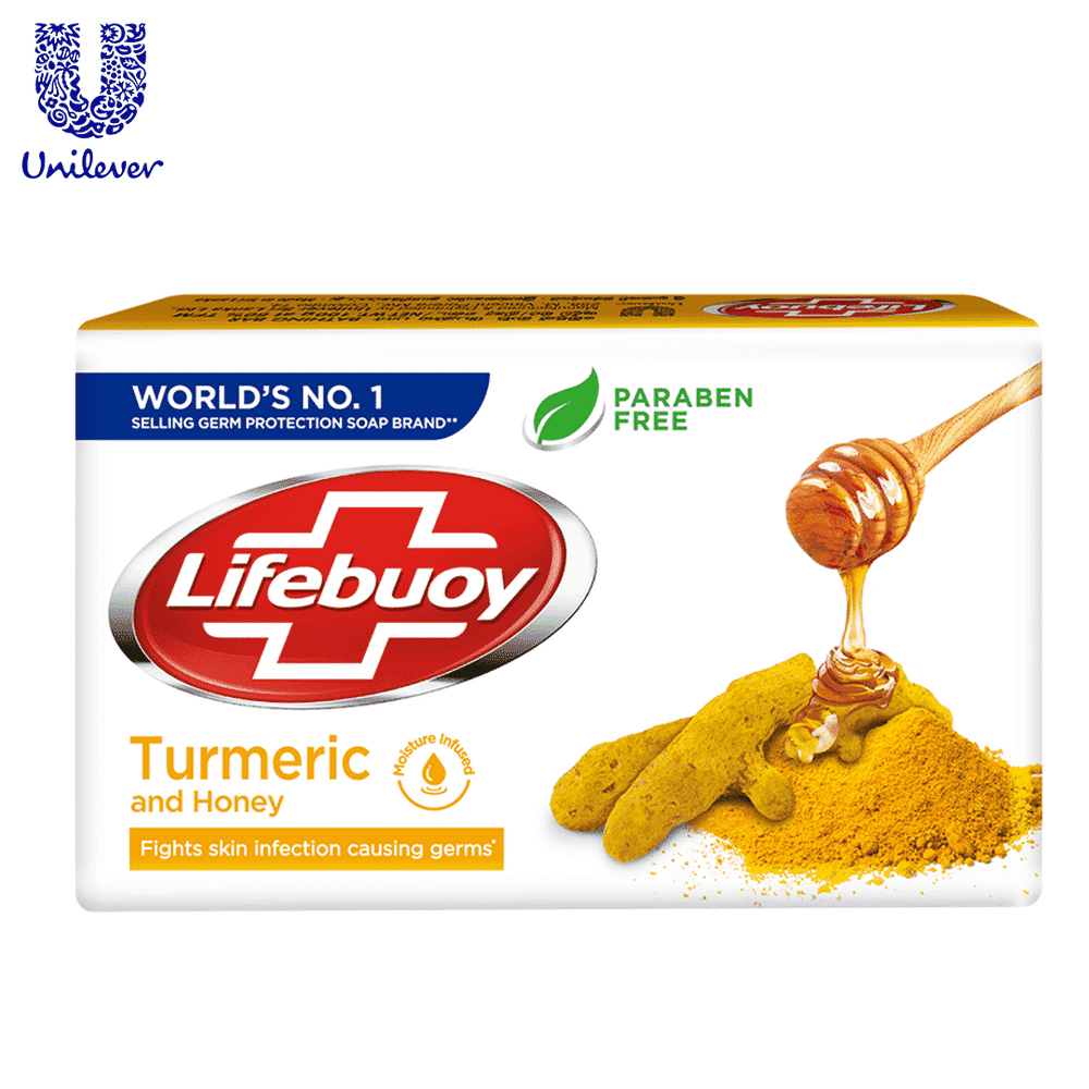 Lifebuoy Turmeric Body Soap, 100g. 