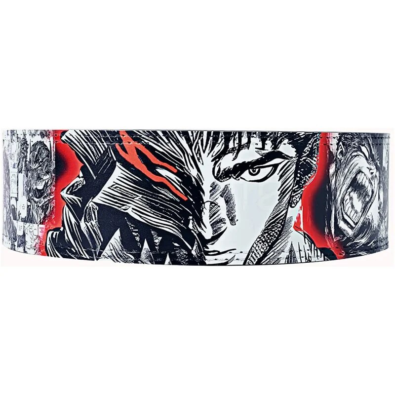 Berserk Anime Weightlifting Belt Leather Weight Lifting Lever Belt for Men Women Gym Fitness Powerlifting Waist and Back Support. 