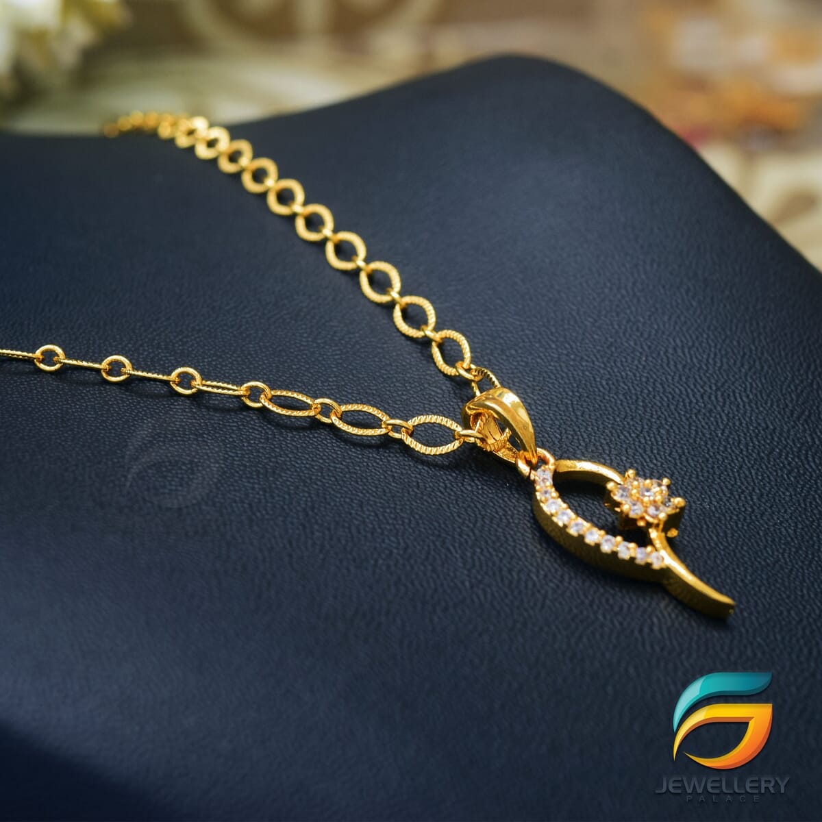 Gold Plated Machine Cut Link Chain 