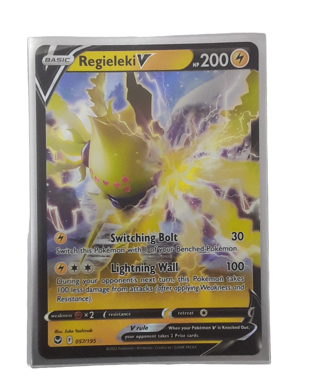 regieleki pokemon card price SWSH280 - Regieleki V Pokemon Card