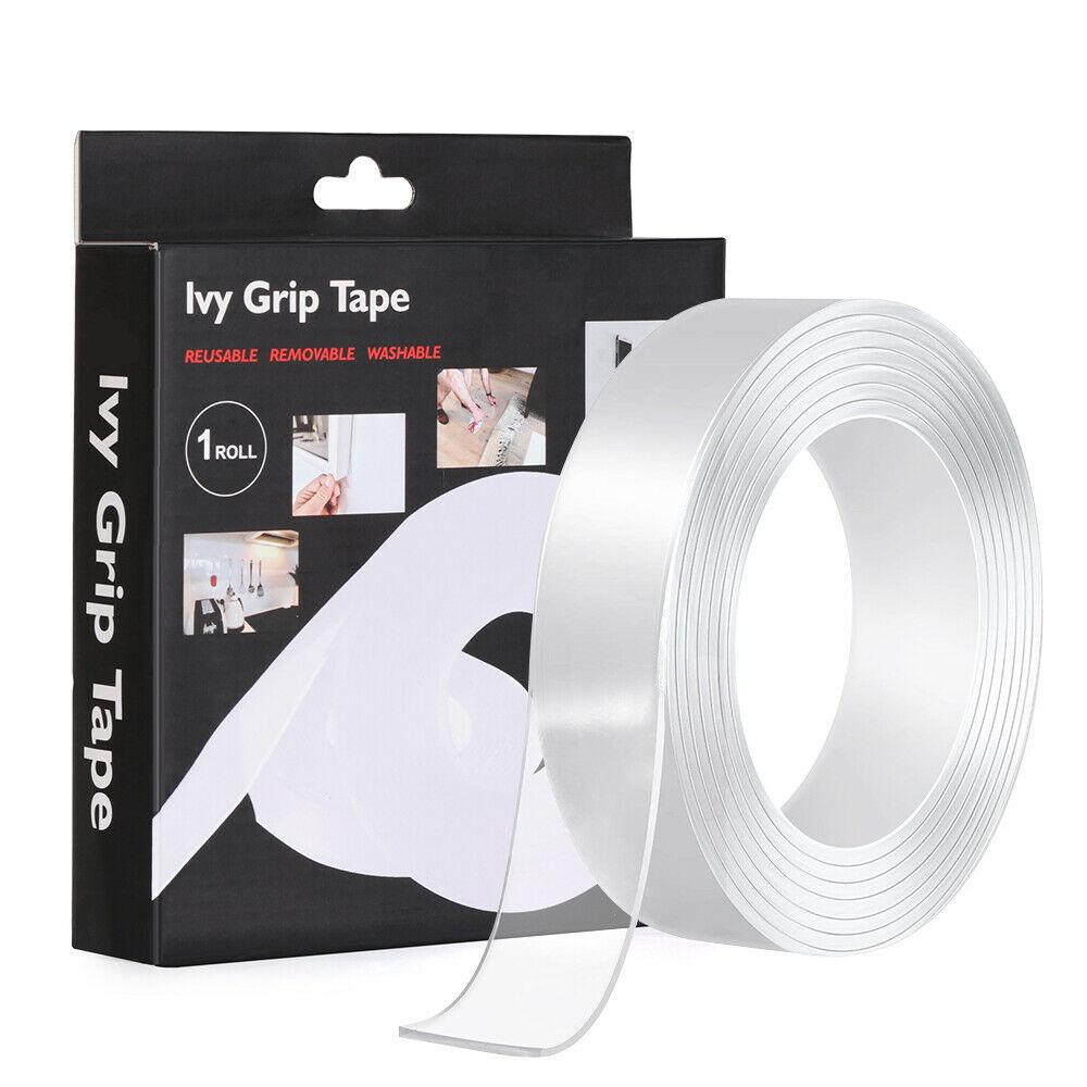 Ivy Grip Double Side Nano Adhesive Clear Tape Anti Slip Removable Tape 1m 3 28 Ft Long 2mm Thick Buy Online At Best Prices In Srilanka Daraz Lk