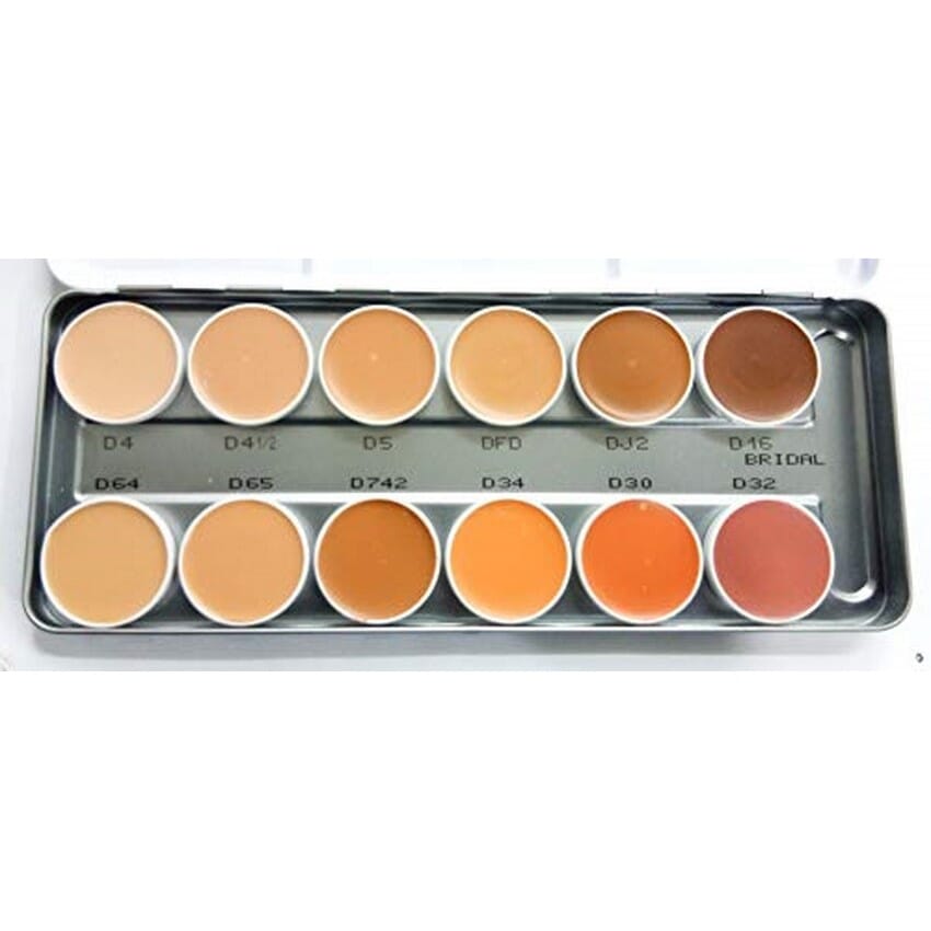 Derma Color Palette 12 Shades - Derma Makeup Derma Color Palette 12 Shades - Derma Makeup
