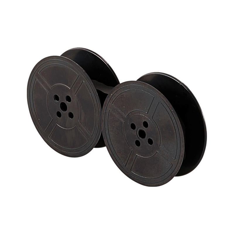 5Pcs Twin Spool Typewriter Ribbon Black Typewriter Ribbon Twin Spool Replacement Pack for Most Typewriter Black. 