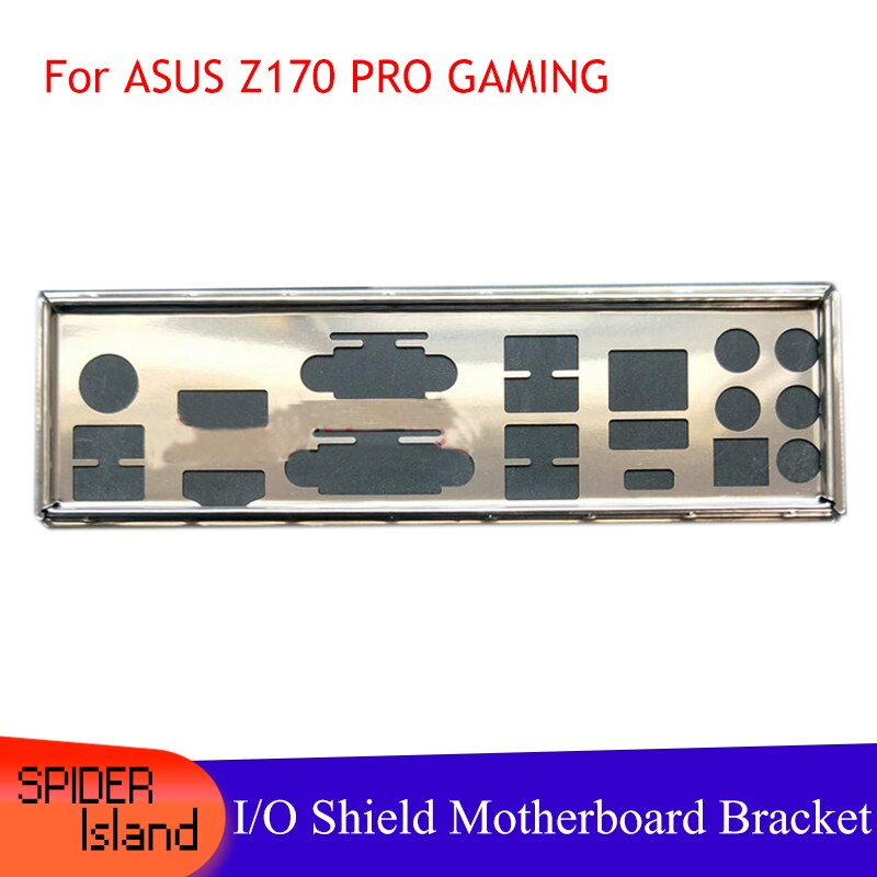 【hengli Jewelry Story】io Shield Back Plate For Asus Z170 Pro Gaming Baffle Rear Panel 3999