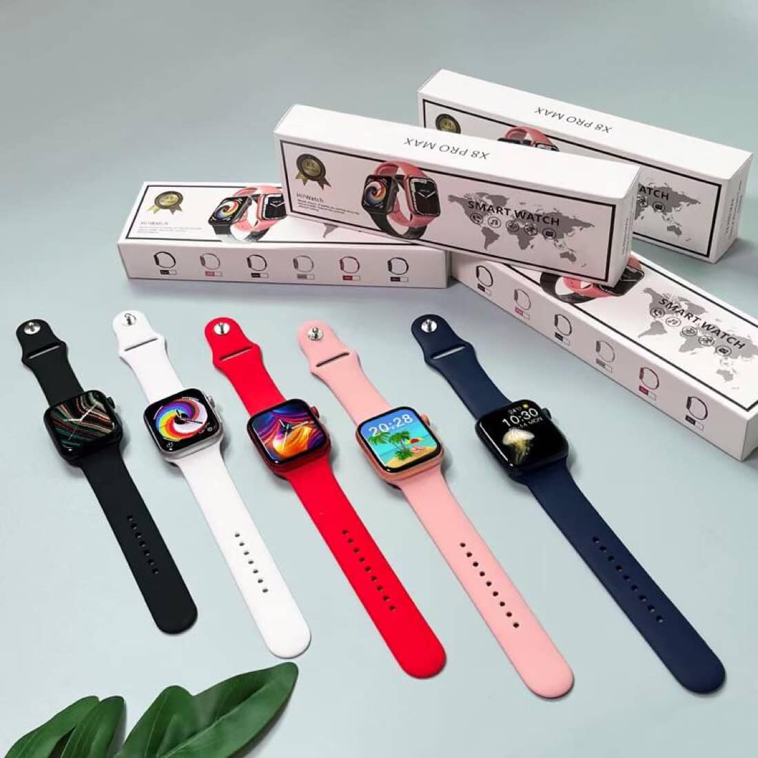 X8 Pro Max series 8 Smart Watch INFINITE Display Support Android & IOS With Warranty IP68 Waterproof. 
