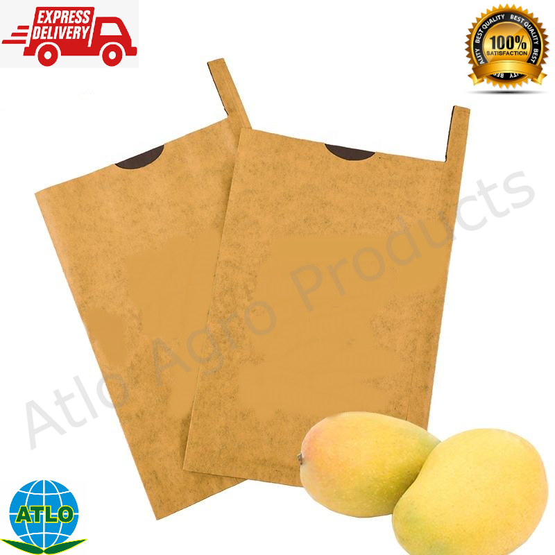 Mango Cover Paper Bags 10/25/100 pcs/ Atlo Agro Products Home Gardening/ Tjc mango cover Bags/Mango Bags/Mango Cover Bags/Aba Baga
