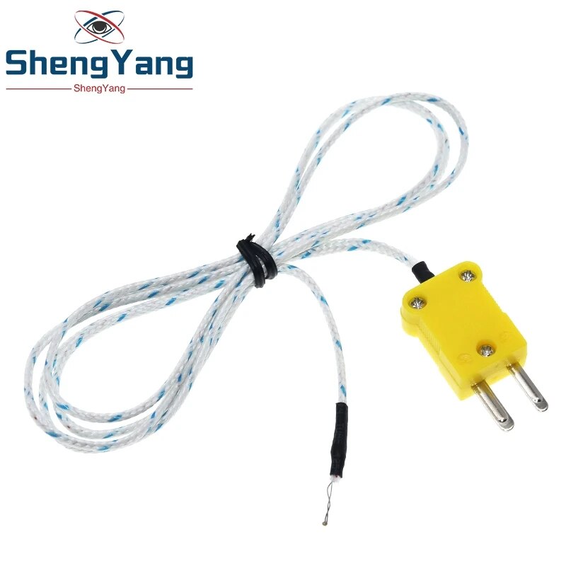 6mm Hole Washer K Type Thermocouple Probe Temperature Sensor 5m - View #2