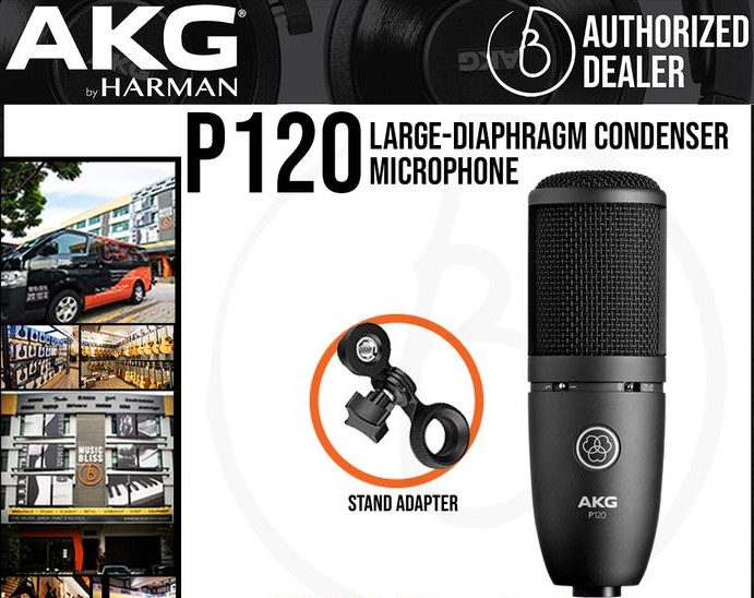 AKG P120 High-Performance General Purpose Recording Microphone | Daraz.lk