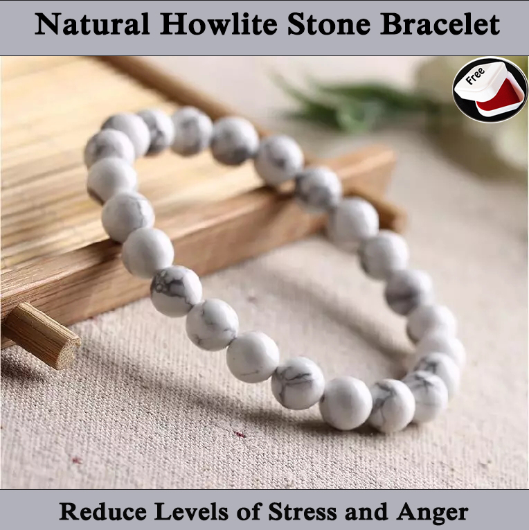 Unisex Tiger Eye Whit Stone Bracelet