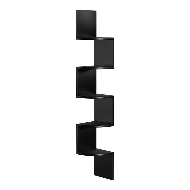 VTEC FURNITURE Modern Corner Bookcase / Display Rack / Corner Rack. 