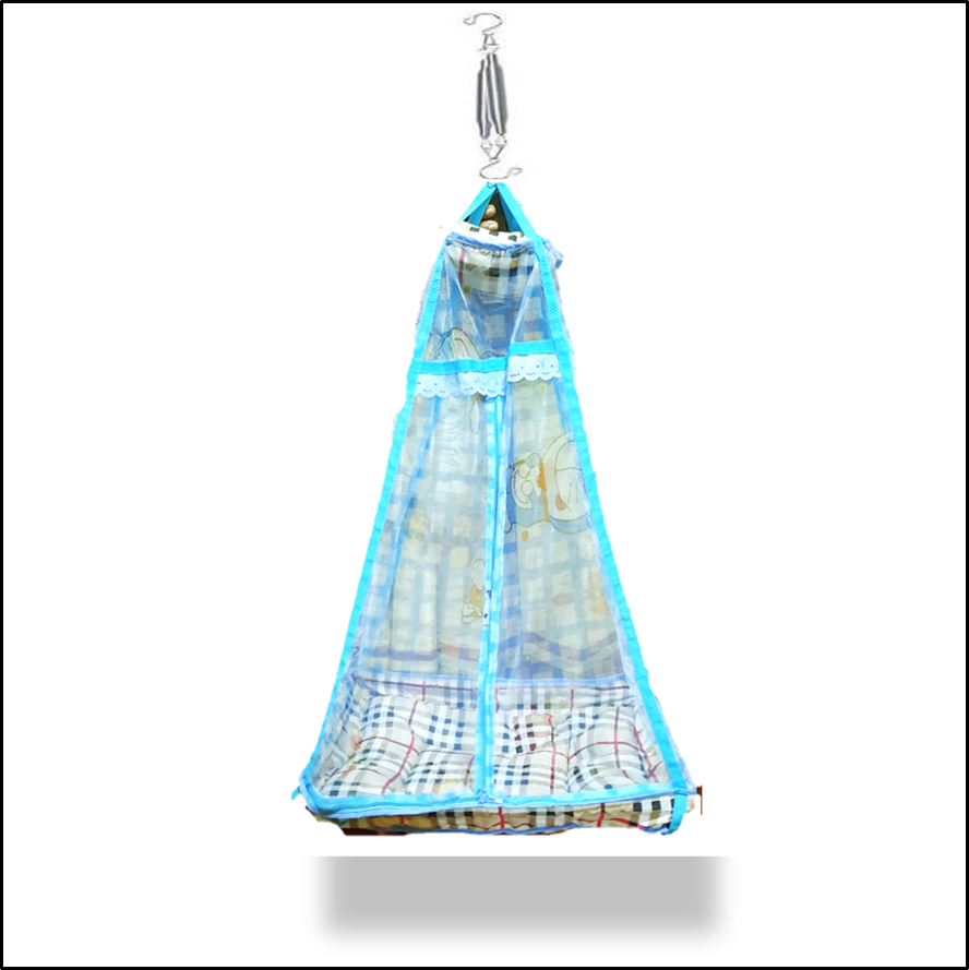 baby hanging bed with net