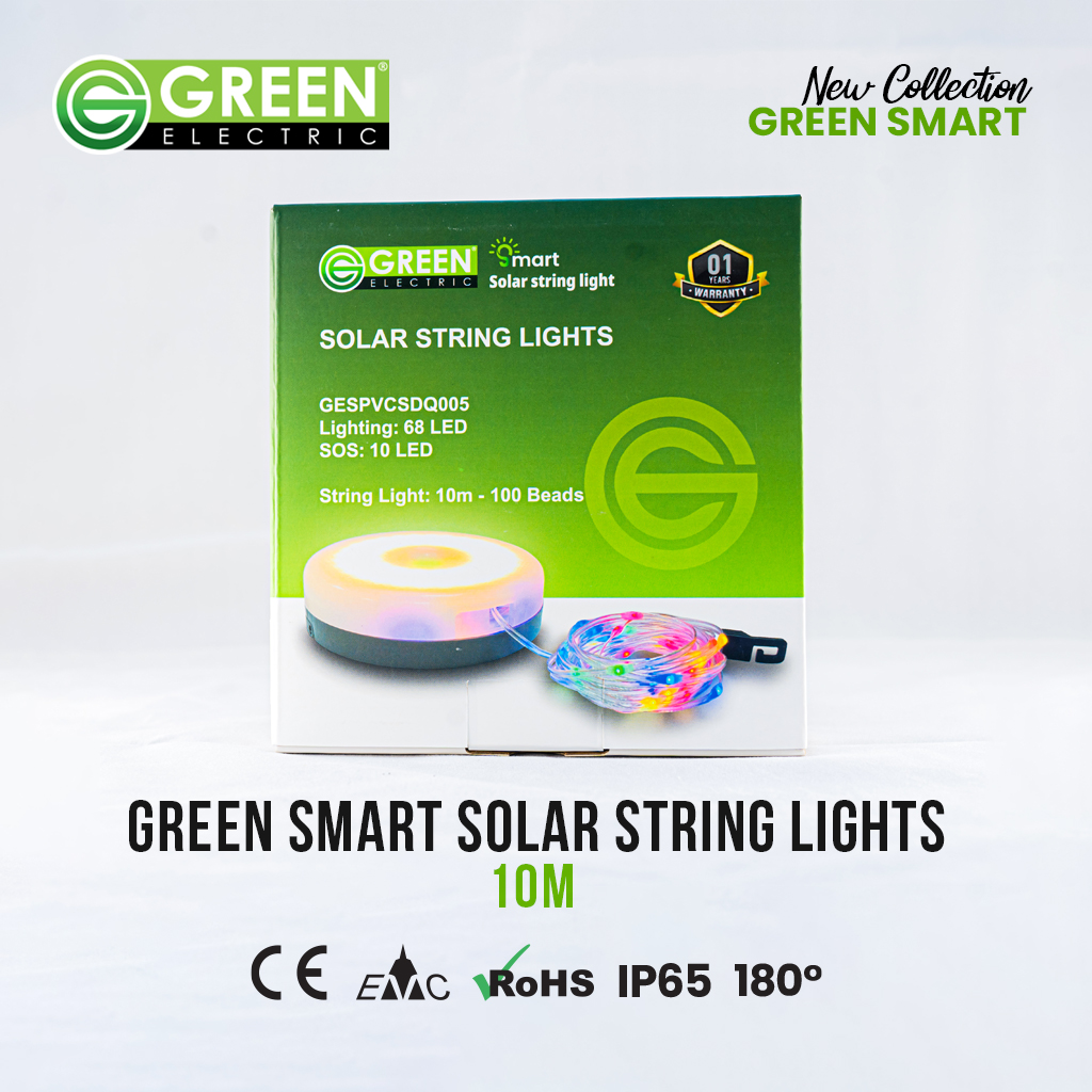 Smart Solar LED String Lights /LED Fairy Lights / LED Decorative Lights 10M
