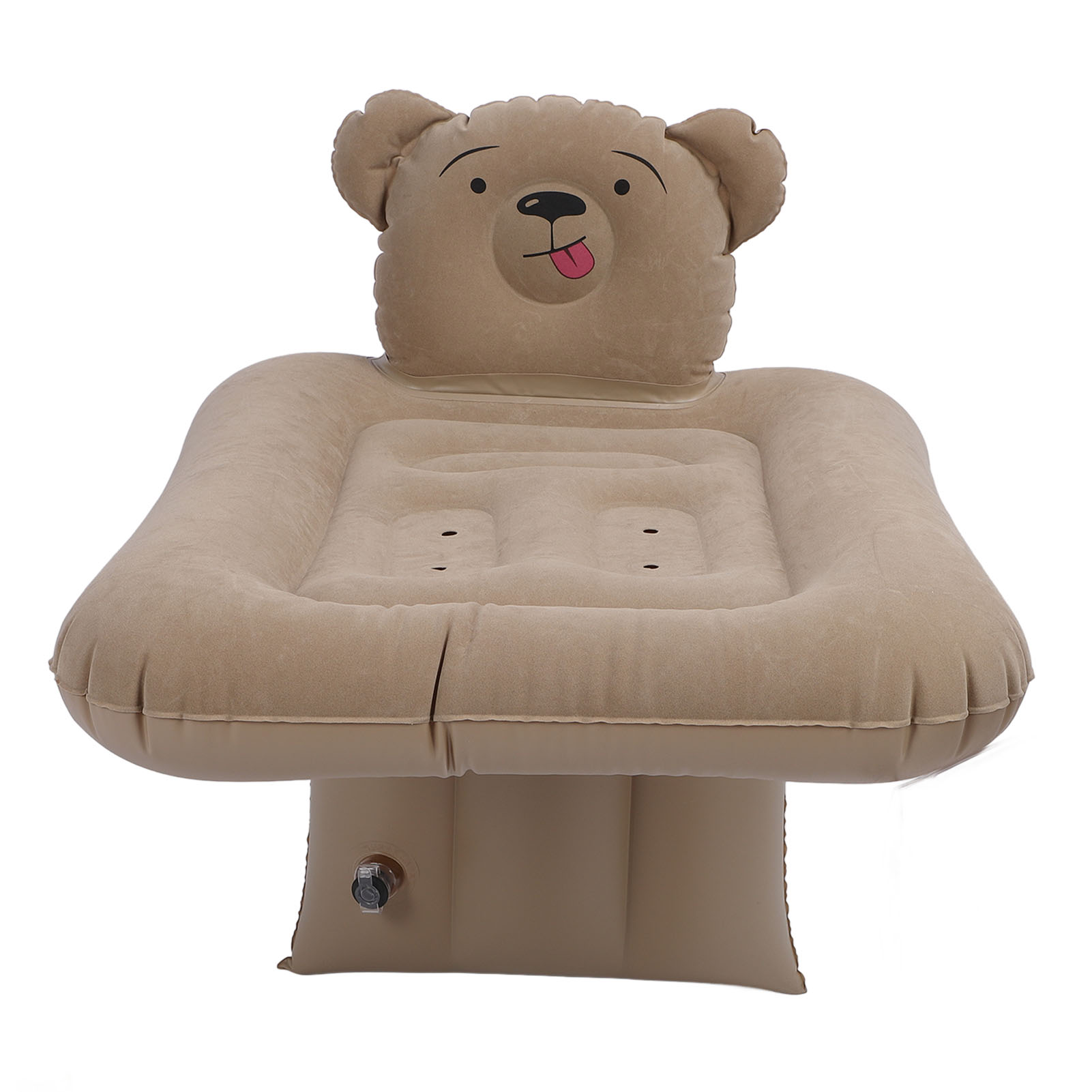 Baby Travel Car Bed 3 In 1 Valve Inflatable Car Bed Adjustable Safety Belt Spacious for Compact Sedan. 