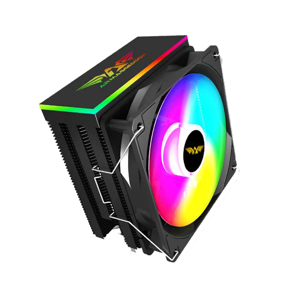 Armaggeddon Blizzard 3 Argb Cpu Cooler Fan