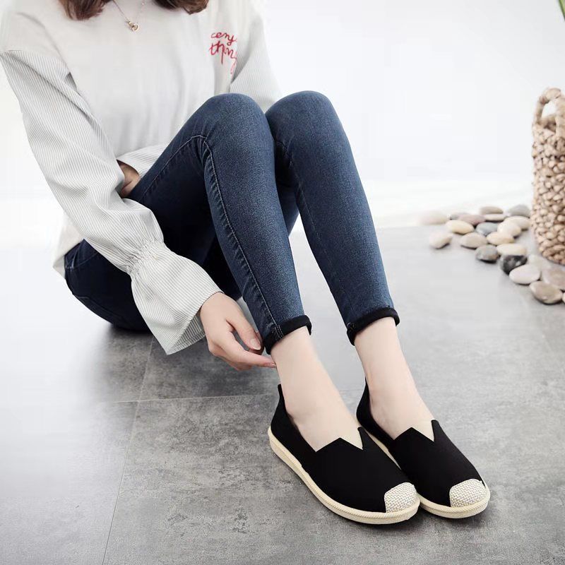 Slip on Korean style espadrilles shoes #J3. 