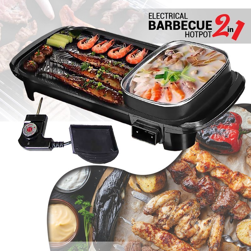 yuxin electric barbecue hot pot