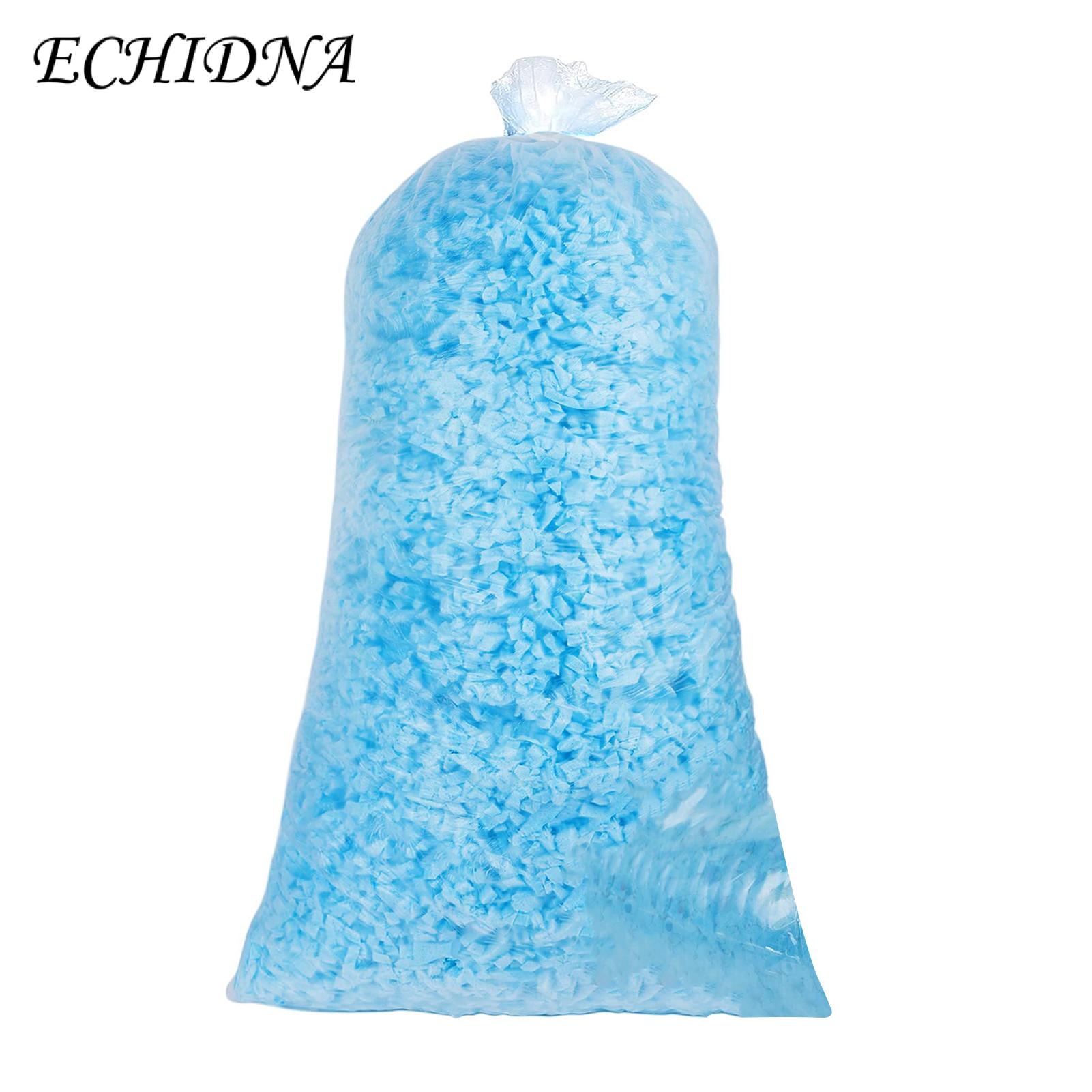 Shredded Sponge Pillow Premium Shredded Memory Foam Filling Soft Breathable Bean Bag Filler for Comfort Ideal for Couch Cushions Dog Beds Chairs Crafts 1/2kg Pillow with Temperature-regulating. 