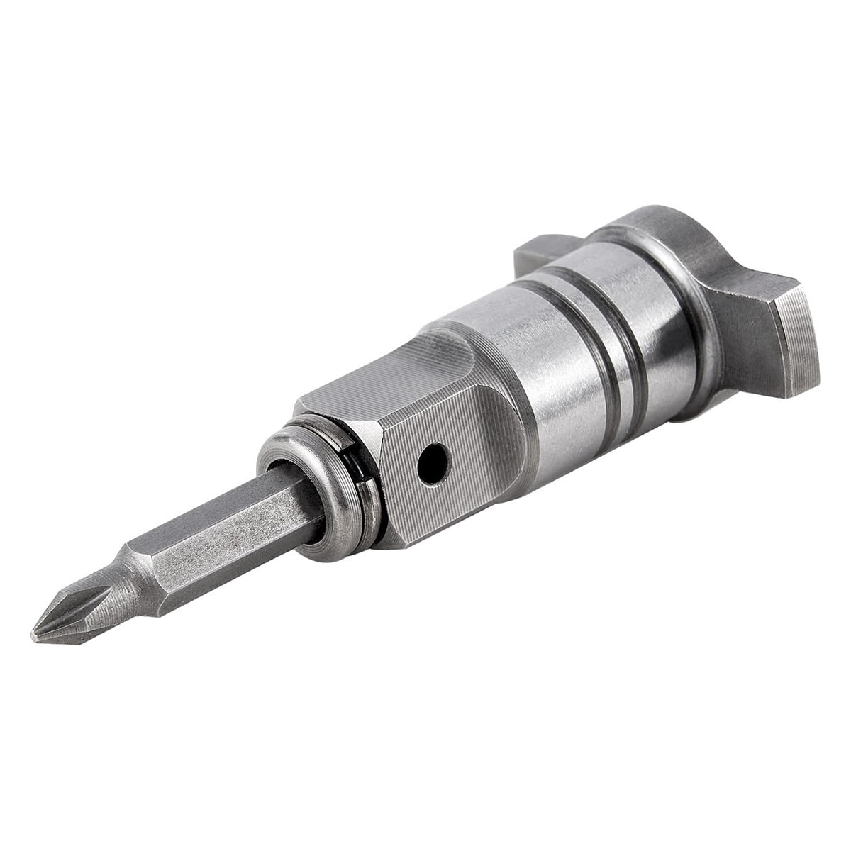 Compatible Impact Driver Anvil Assembly in Drill Head Housing. 