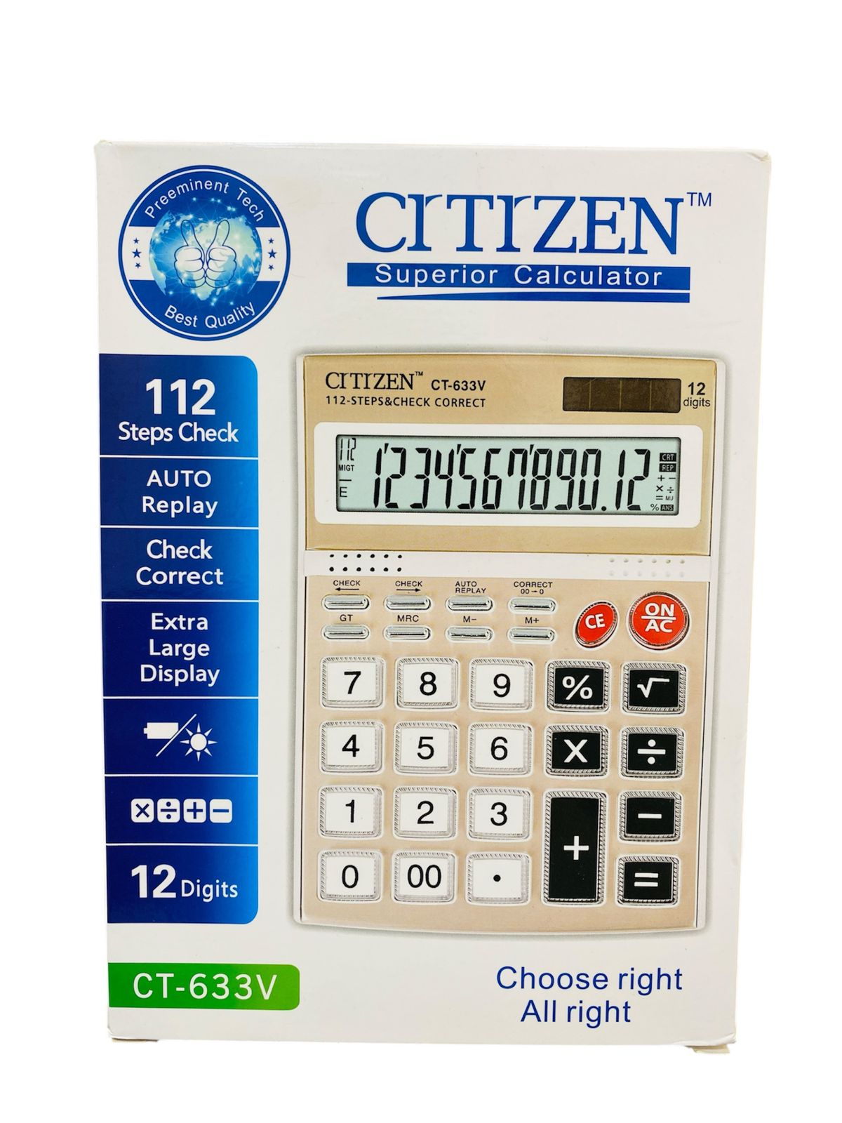 Calculator CT 633V
