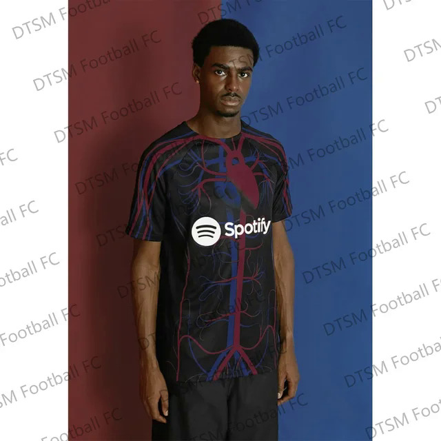 2023/24 New Arrival Spain Jersey BCA X PATTA CULERS Football jersey Jointly-designed Kid Jersey Tee Oversized Top. 