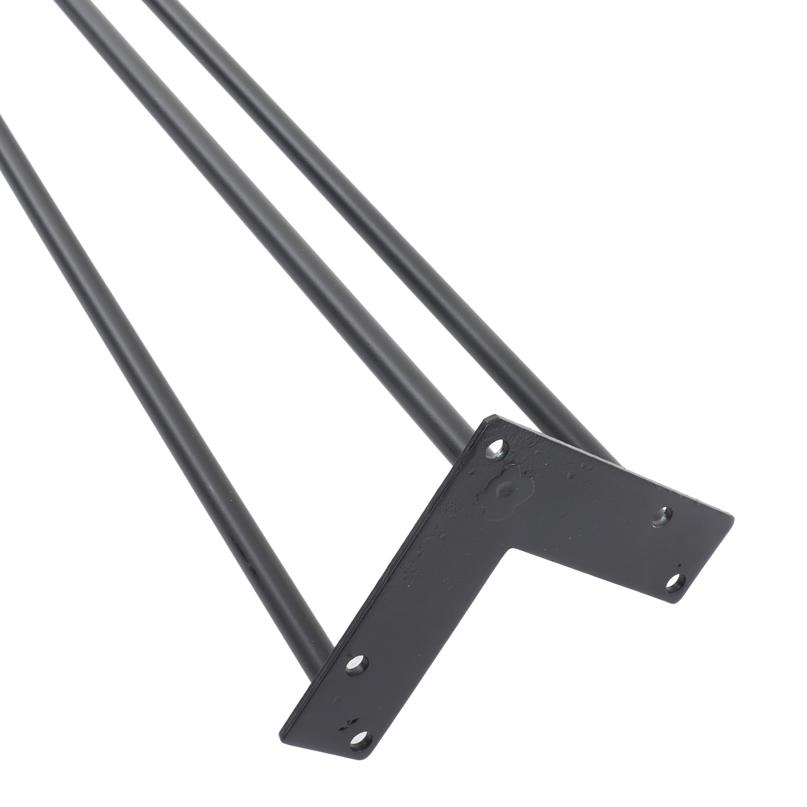 Heavy Duty Hairpin Table Legs 28inch Floor Protectors Glossy Hairpin Furniture Legs Easy Installation Iron for Nightstand. 