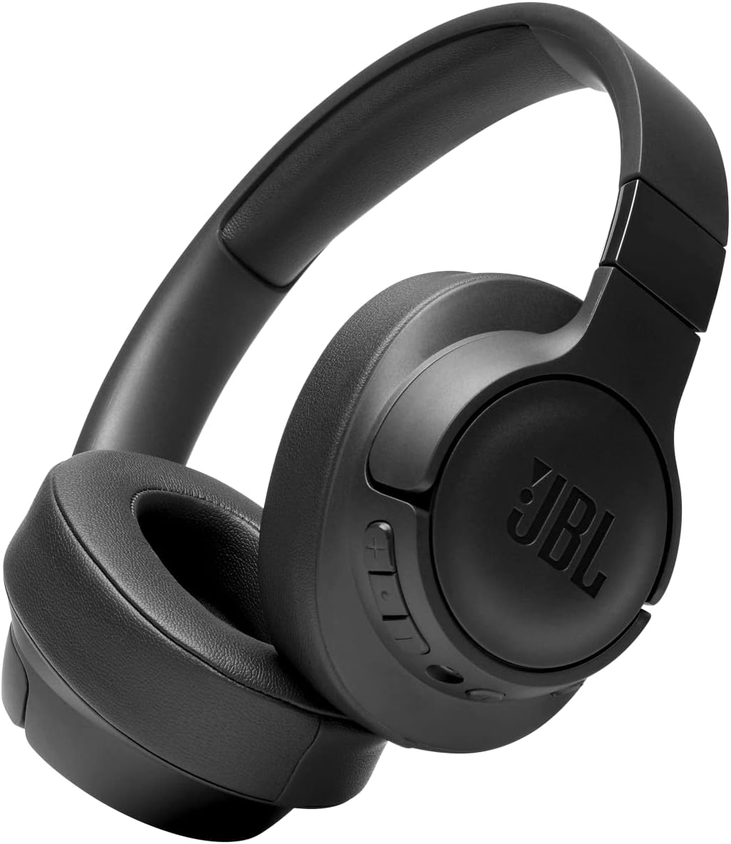 JBL Tune 760NC Wireless Over-Ear Active Noise Cancellation Headphones with Mic, up to 50 Hours Playtime, Pure Bass, Dual Pairing, AUX & Voice Assistant Support