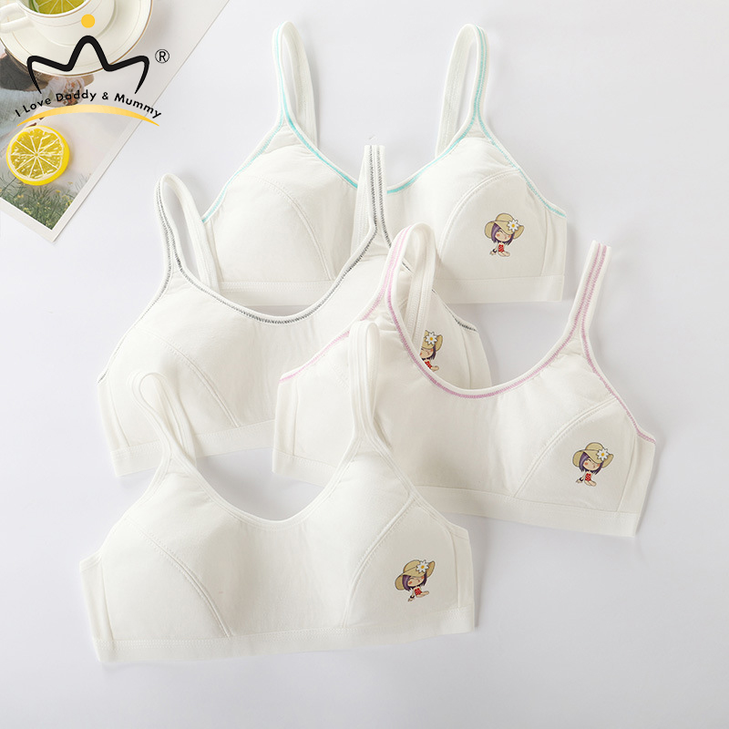9-16 Years Baby Children's Underwear Girls Underwear Bra School Girls Soft Cotton Bras For Teenager Girls