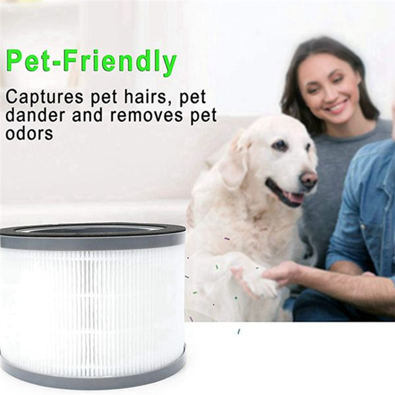 4Pcs HEPA Filter Air Purifier Filters for Levoit Vista 200 Air Purifier,3 in 1 Efficiency Activated Carbon HEPA Filter. 
