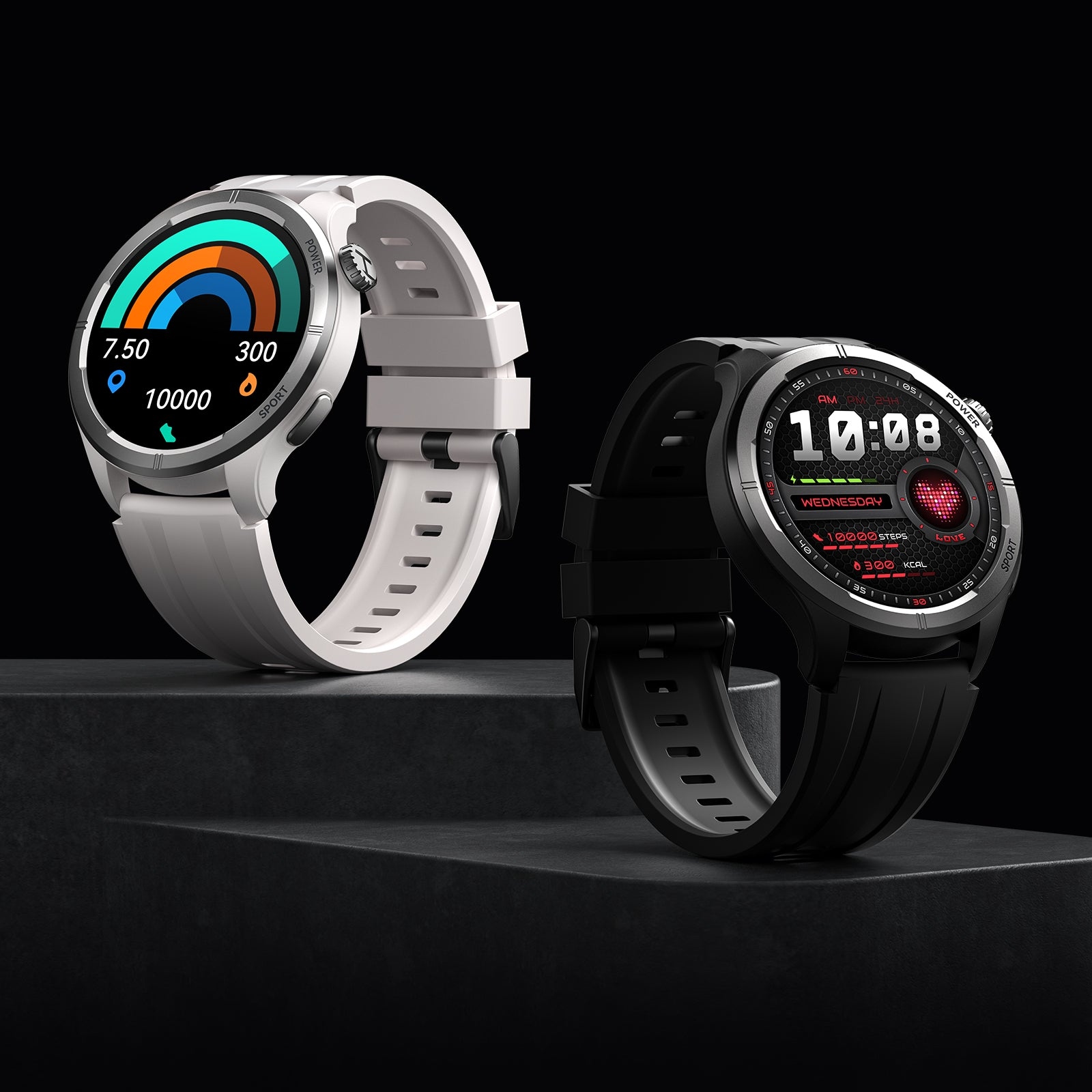 Haylou Solar Neo One-tap Connection  Bluetooth Calling, 1.53" HD Colorful Display, Advanced Bluetooth 5.3, Long-lasting Battery Life. 