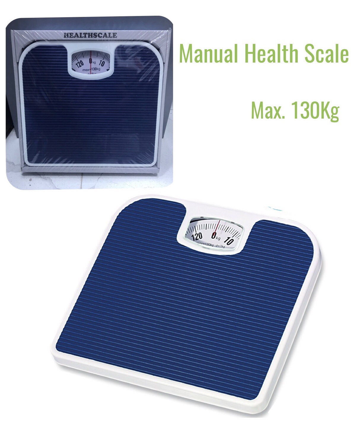 Bathroom Scales 130KG BATHROOM SCALE WEIGHING BODY WEIGHT MECHANICAL