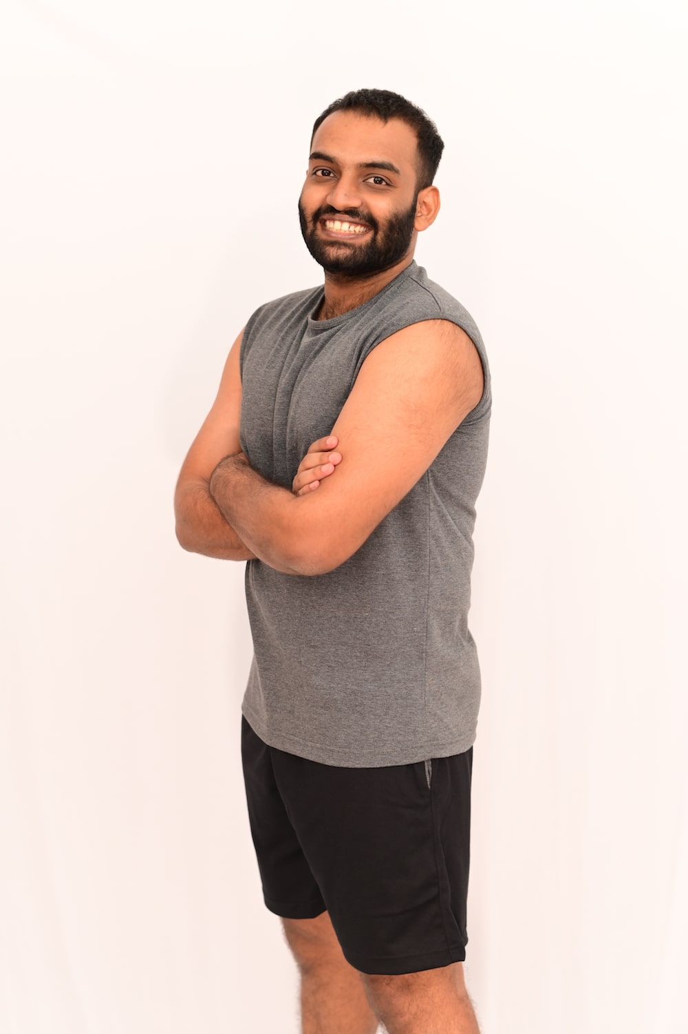 Bear Appeal Black Casual Short. 