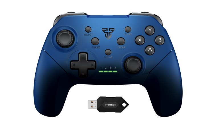 FANTECH SHOOTER II WGP13 CONTROLLER BLUE (For PC & PS3). 