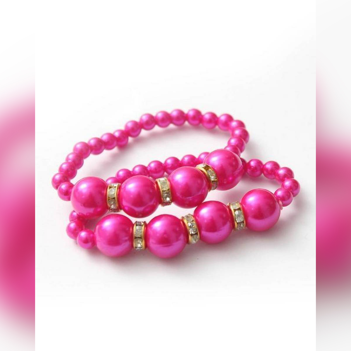 Women's Pink Color Bracelet
