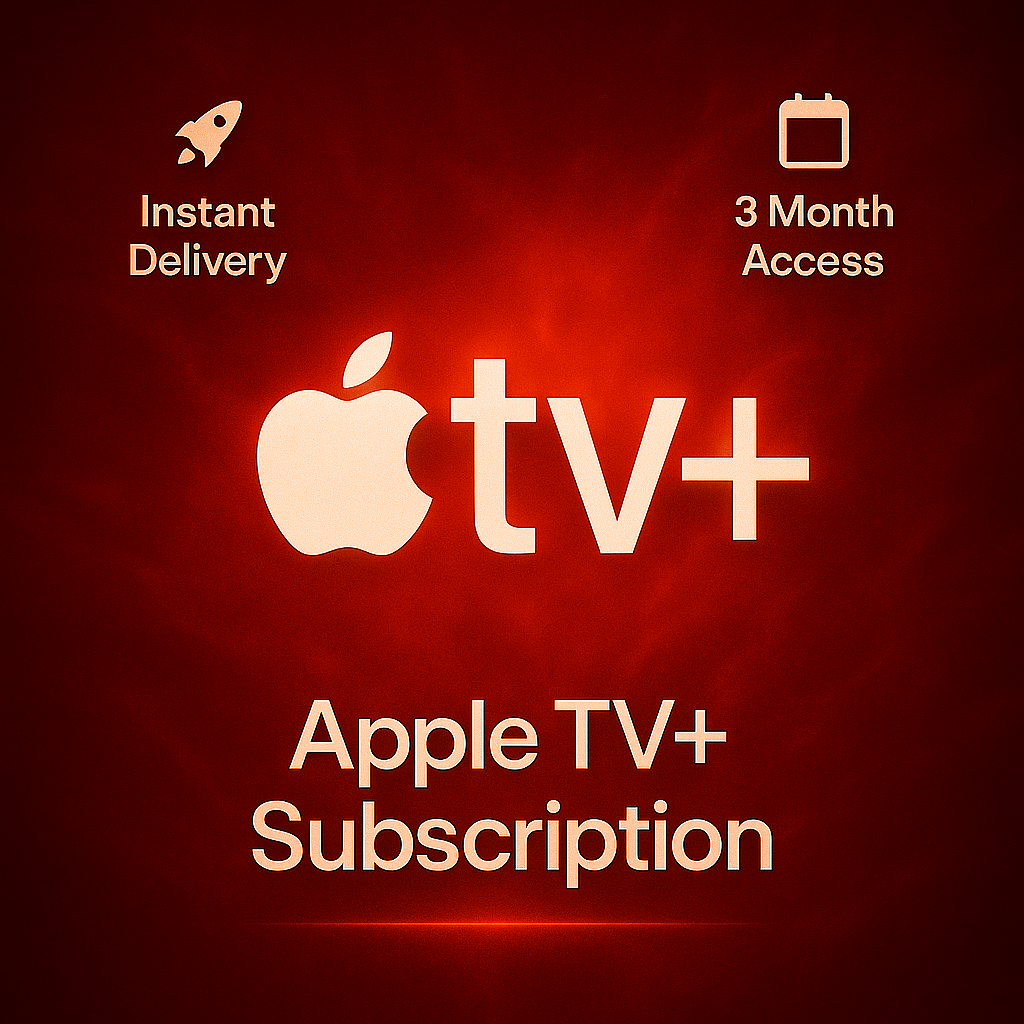 Apple TV+ Subscription Code | 3 Months Access for US Accounts | Instant Digital Delivery - Instant Delivery