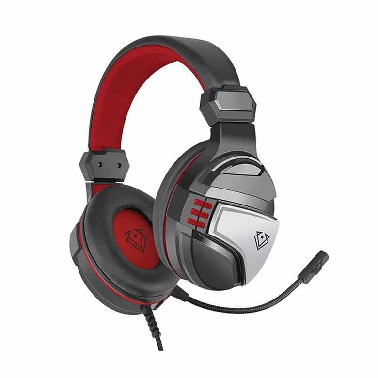 Vertux Malaga Amplified Stereo Wired Gaming Headset Red. 