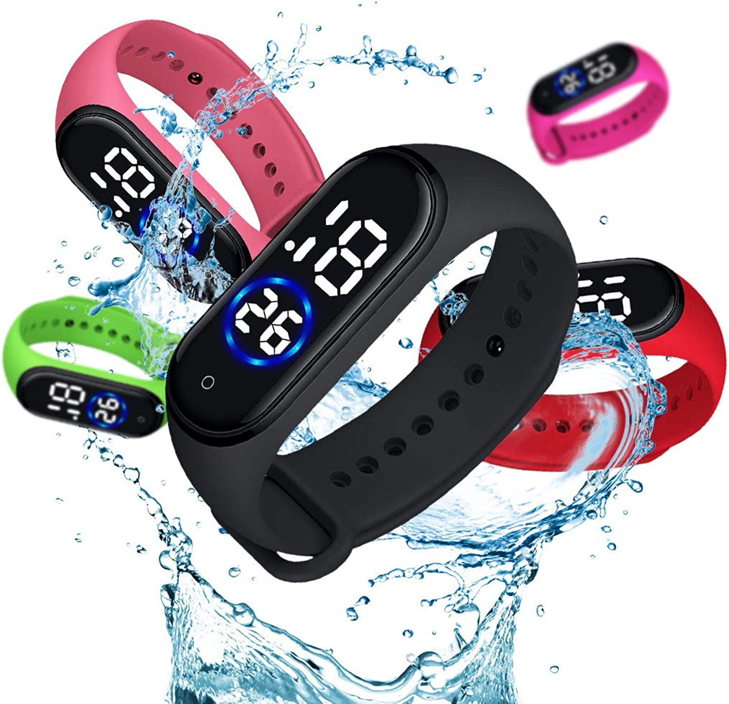 Led watch online bracelet