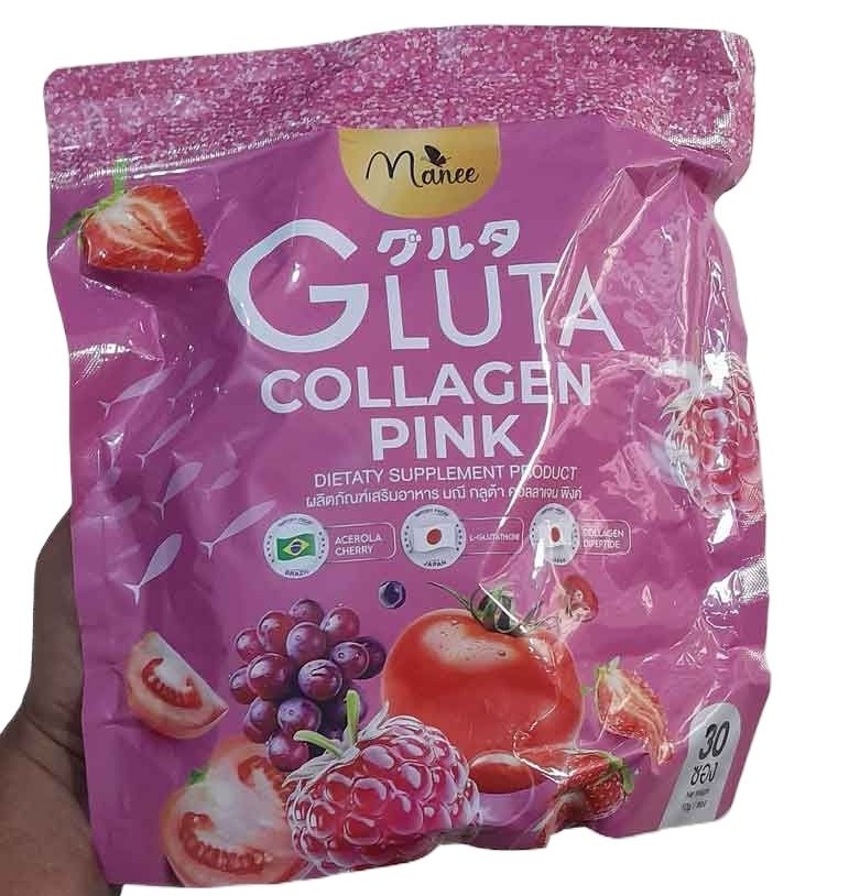 300g Gr.ape Extract Natural GLUTA COLLAGEN (30 Sachets) mccp Dietary  Supplement Products Extract from Manee Korea Japan | Daraz.lk