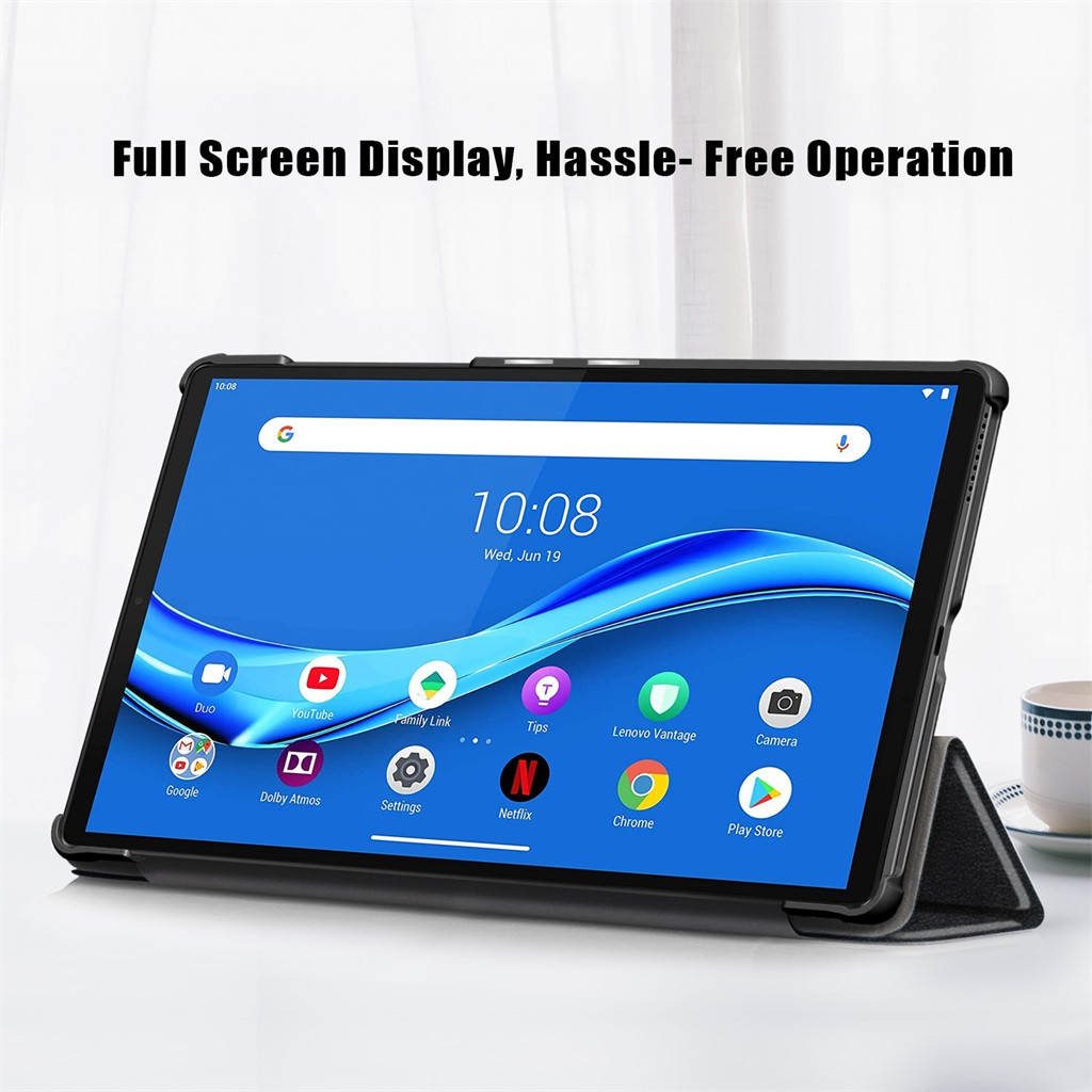 For Lenovo Tab M10 FHD Plus TB-X606F 2020 10.3 Inch Tablet Slimshell Case Cover. 