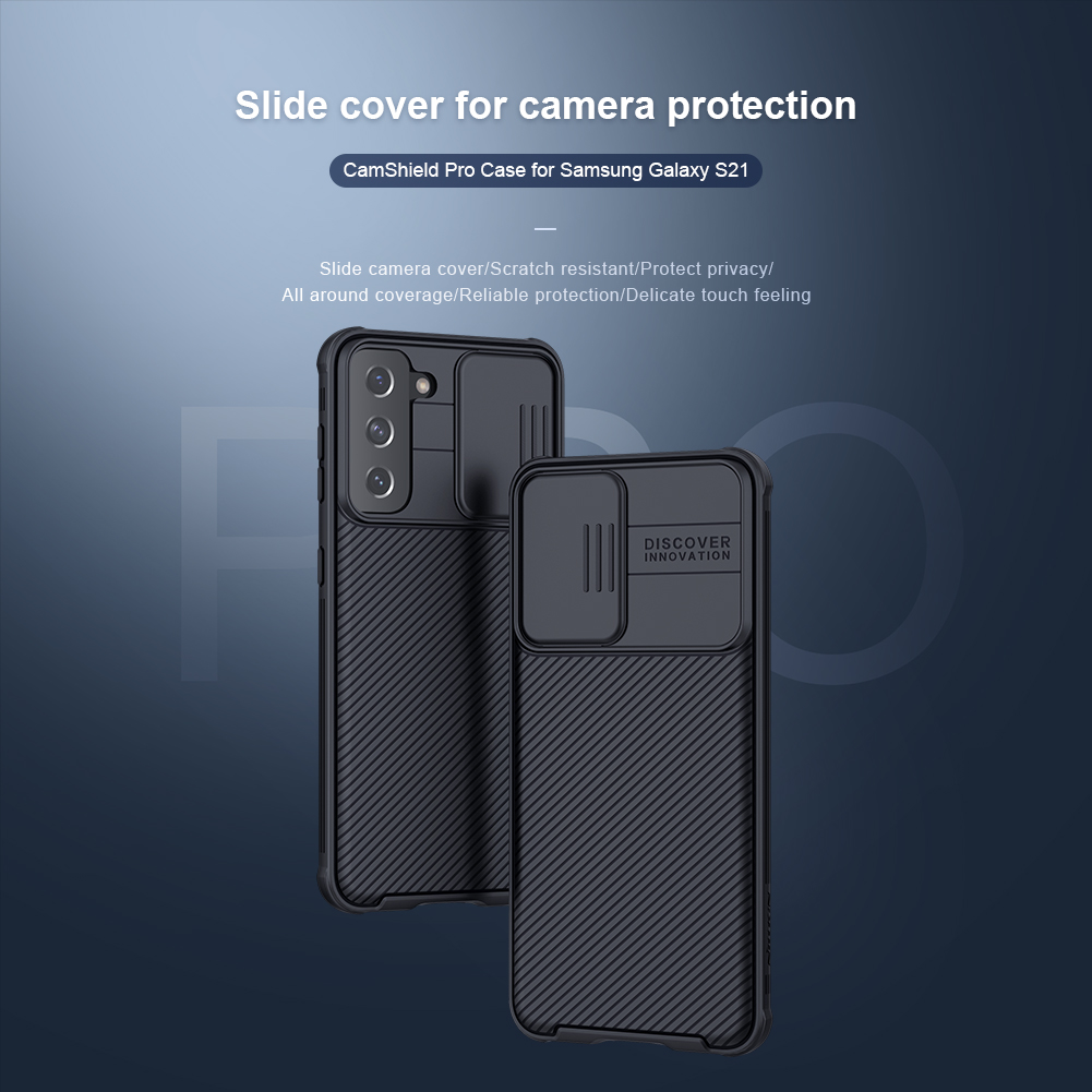 Nillkin Case for Samsung Galaxy S21 5G Slide Camera Protect Privacy Back Cover. 